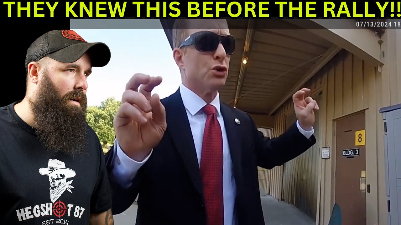 They Can't Be Trusted! Bodycam Footage Shows Secret Service Knew This BEFORE The Rally!