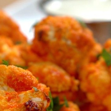 Delicious Buffalo Cauliflower Bites recipe