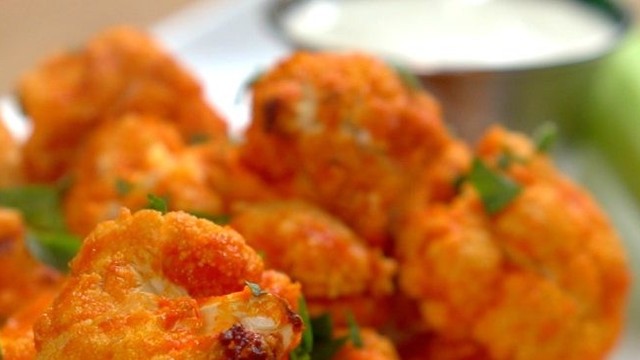 Delicious Buffalo Cauliflower Bites recipe