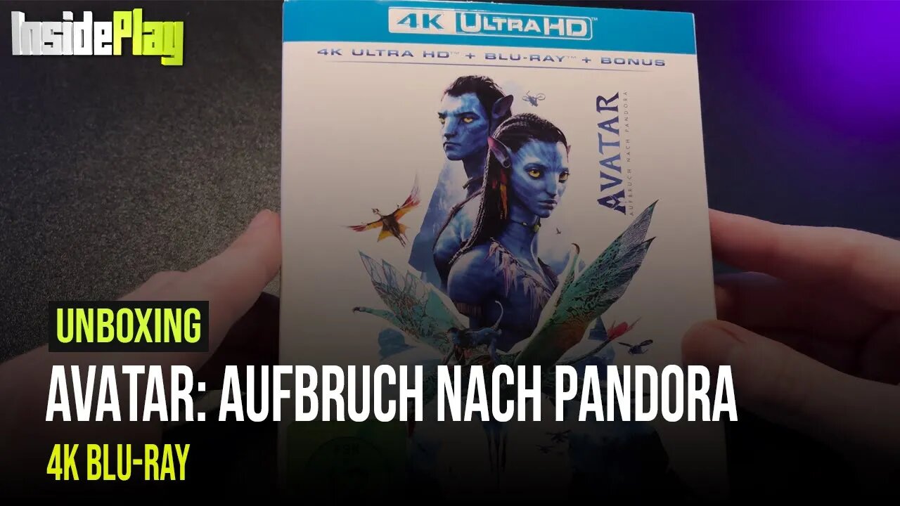 AVATAR: AUFBRUCH NACH PANDORA ★ UHD BLU-RAY [4K] // InsidePlay Unboxing