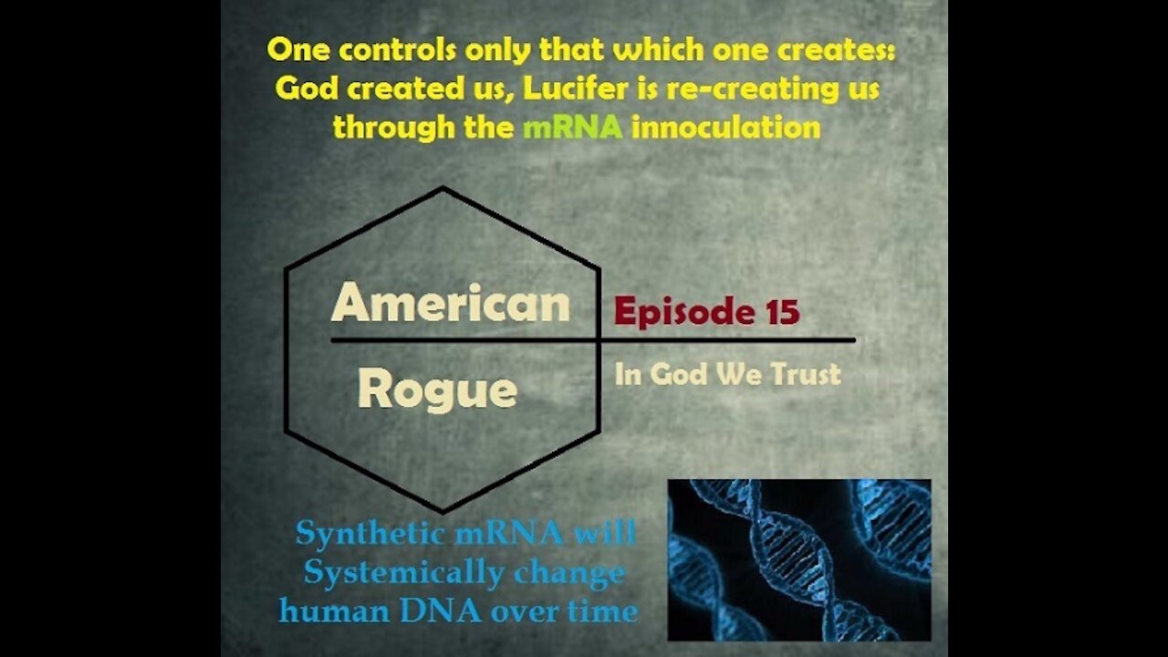 Episode 15 - One controls that which they create (or recreate)