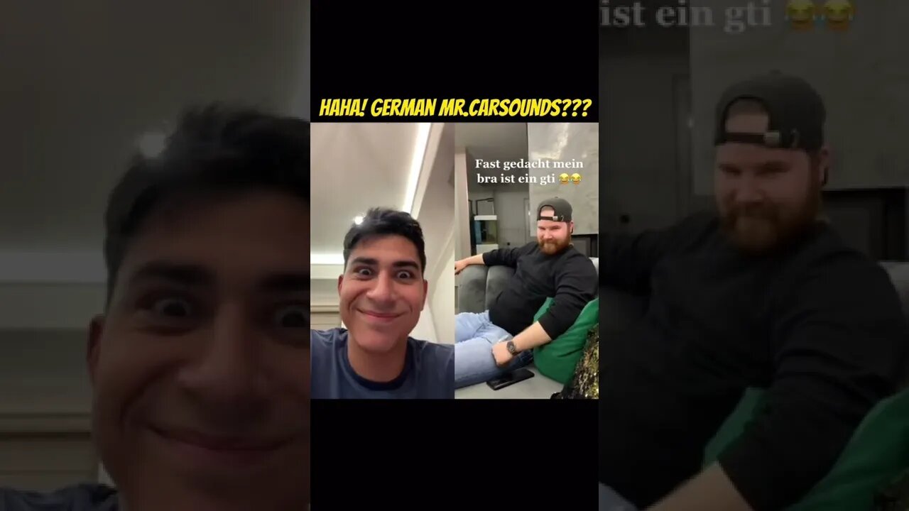 If Mr.CarSounds was German 🇩🇪🏎