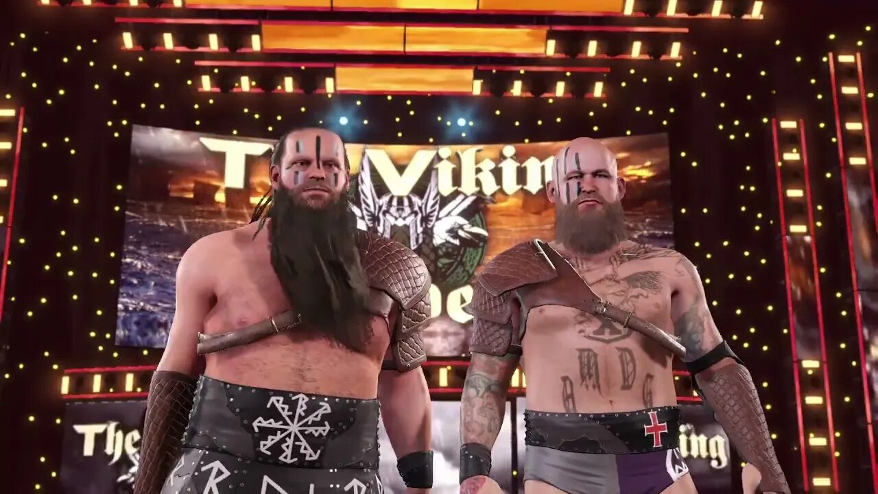 WWE2K22: Viking Raiders Full Entrance