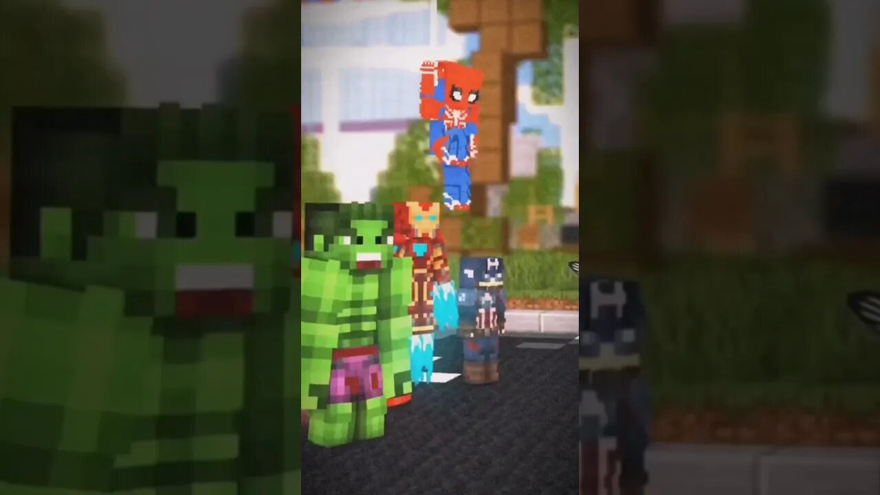 Funny animations Minecraft))