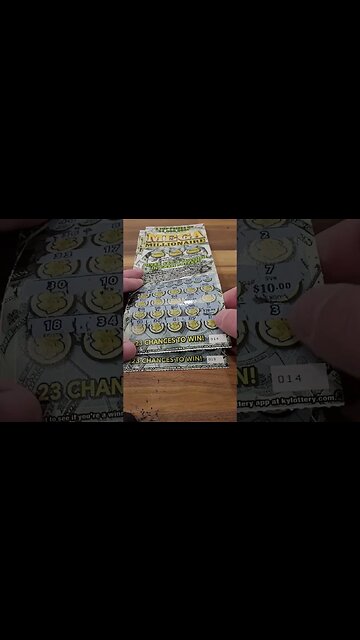 Mega Millionaire Scratcher #lottery