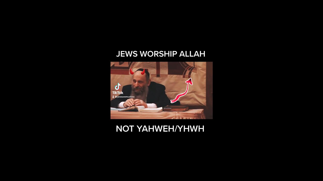 Jews are really Muslims