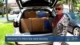 Jupiter woman delivers books to children in need