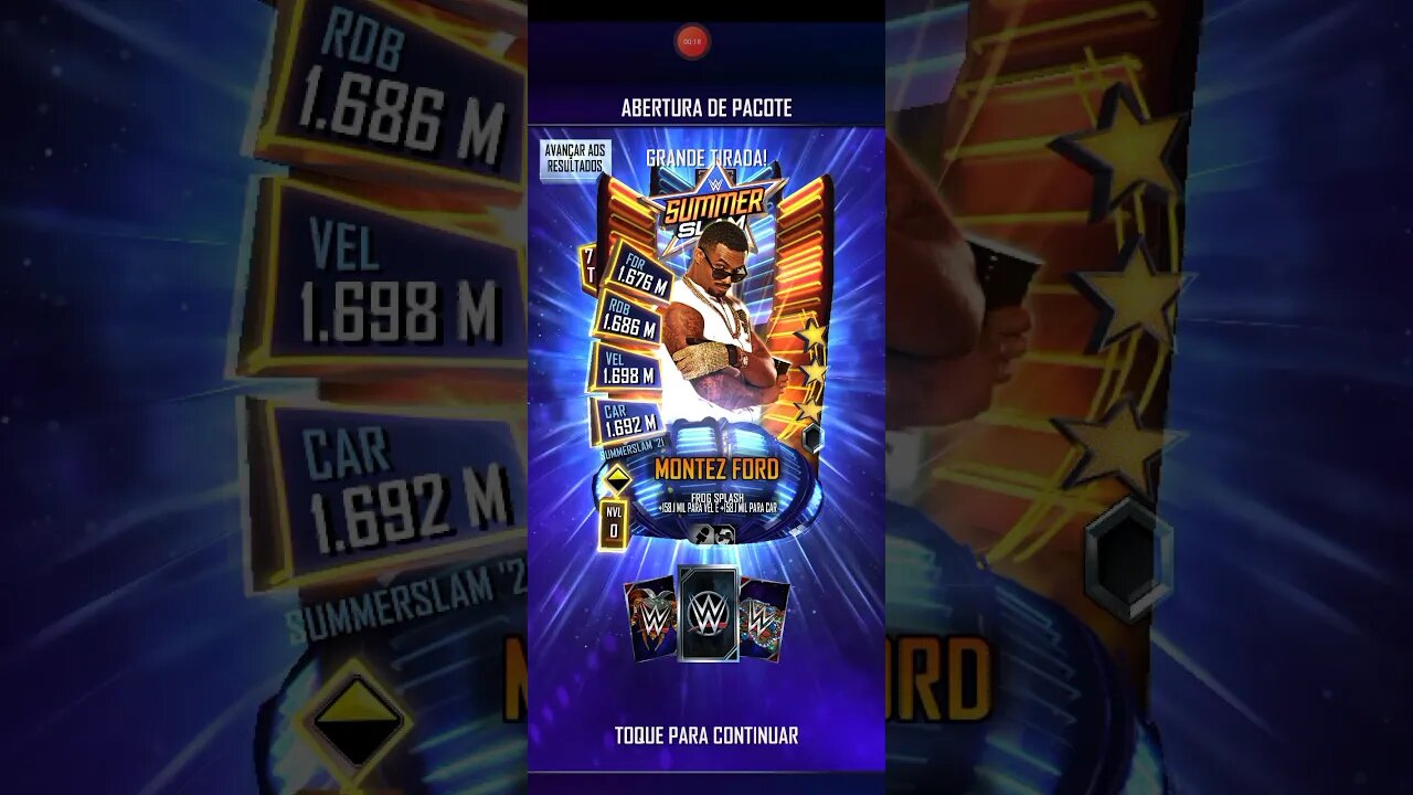 Pegando Recompesa do King of The Ring WWE Supercard #shorts