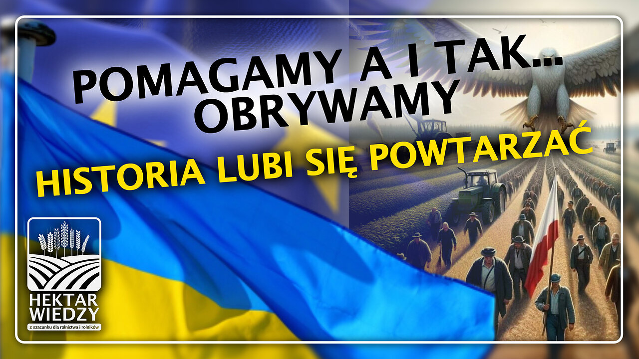 HISTORIA LUBI SIĘ POWTARZAĆ. POMAGAMY A I TAK... OBRYWAMY