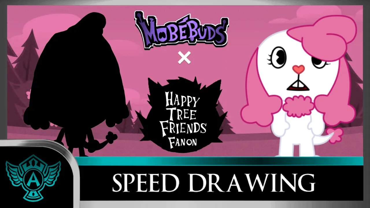 Speed Drawing: Happy Tree Friends Fanon - Penelope | Mobebuds Style