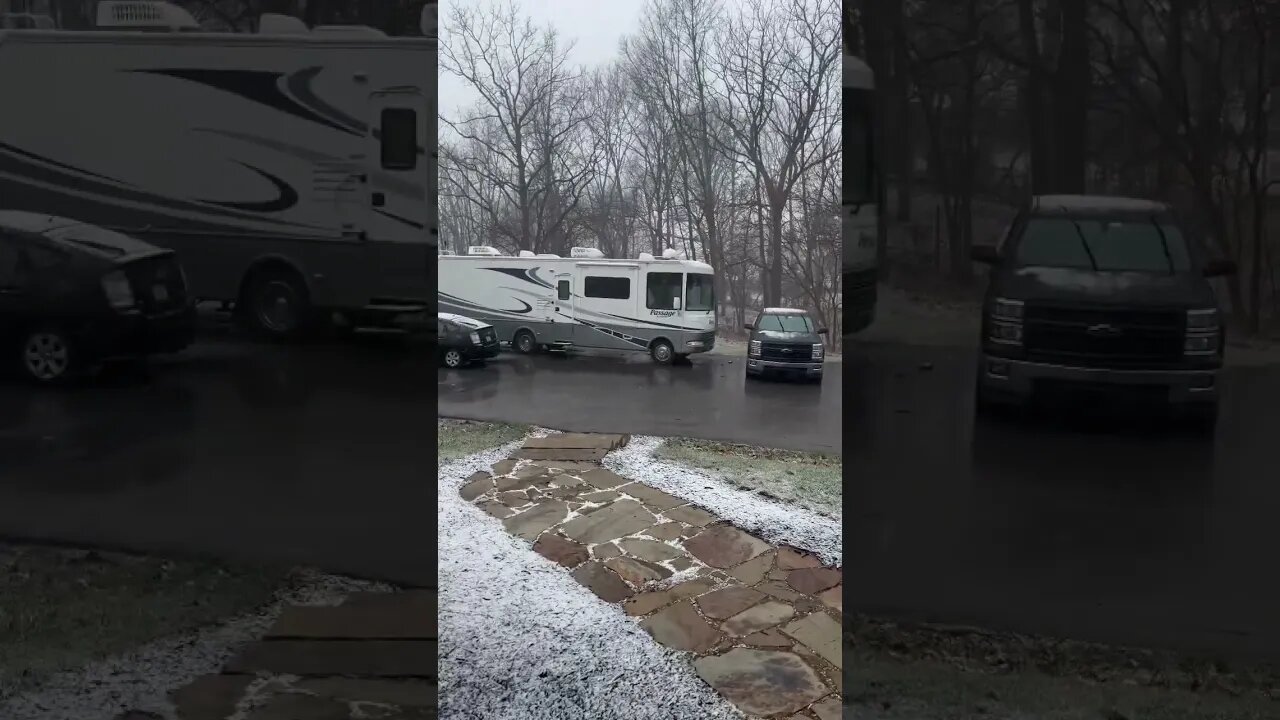 SNOW STORM INDIANA ! Temperatures are dropping snow is picking up in central Indiana.