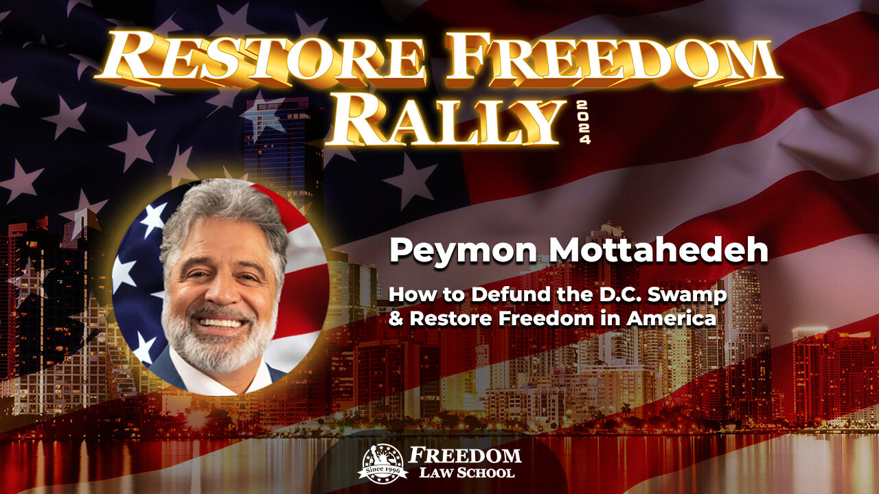 Peymon Mottahedeh | Restore Freedom Rally 2024