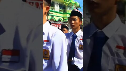 Perlombaan Baris _ Berbaris SMP se Kota Pagar Alam.