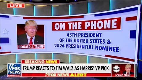 ‘Very, Very Concerned’: Trump Reflects On ‘Only’ Interaction With Kamala’s VP Tim Walz