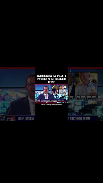 Biden Ignores Journalist's Inquiries About President Trump