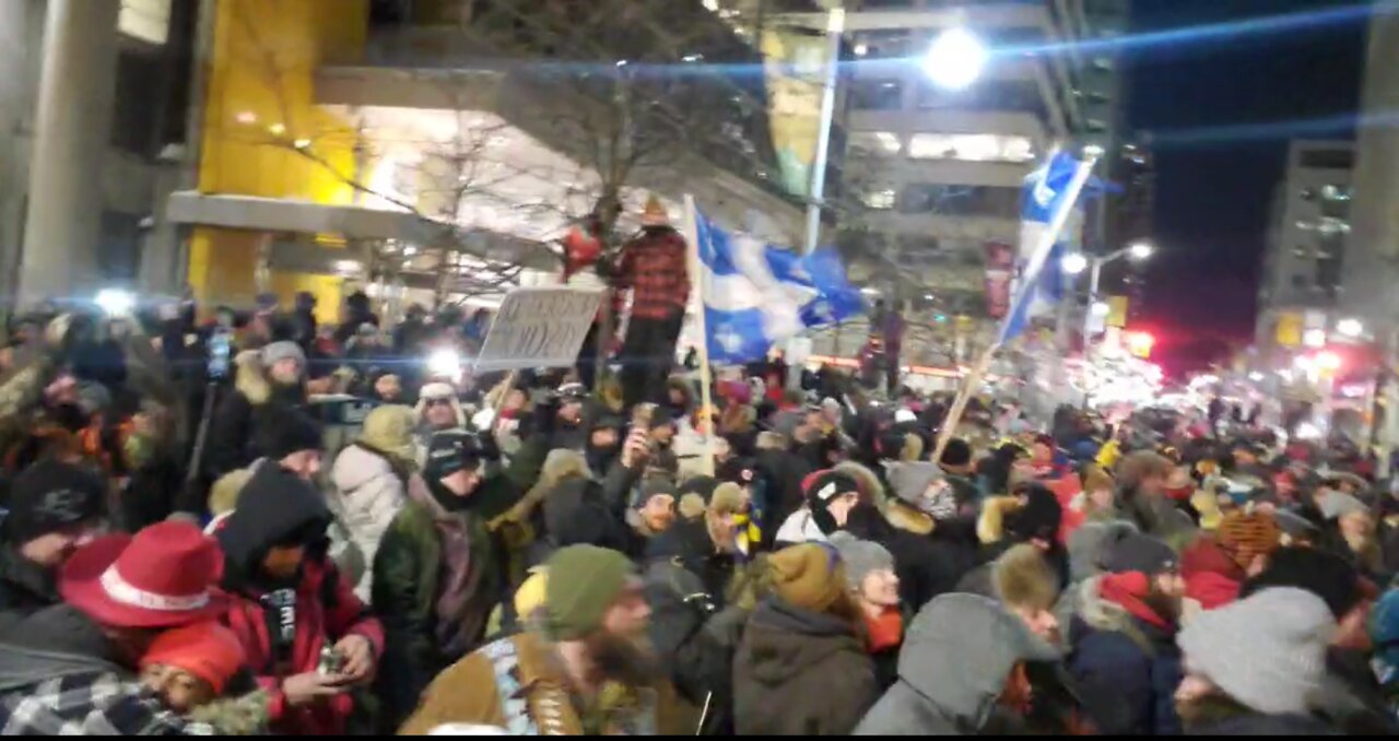 SATURDAY NIGHT LIVE IN OTTAWA 2/19/2022 STORMTROOOPERS ARE JEALOUS OF THE PARTY