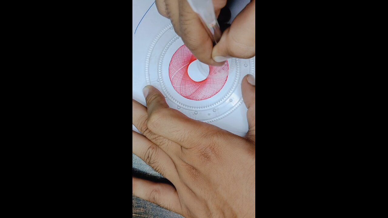 Can You Believe This Spirograph Design Was Made By Hand?