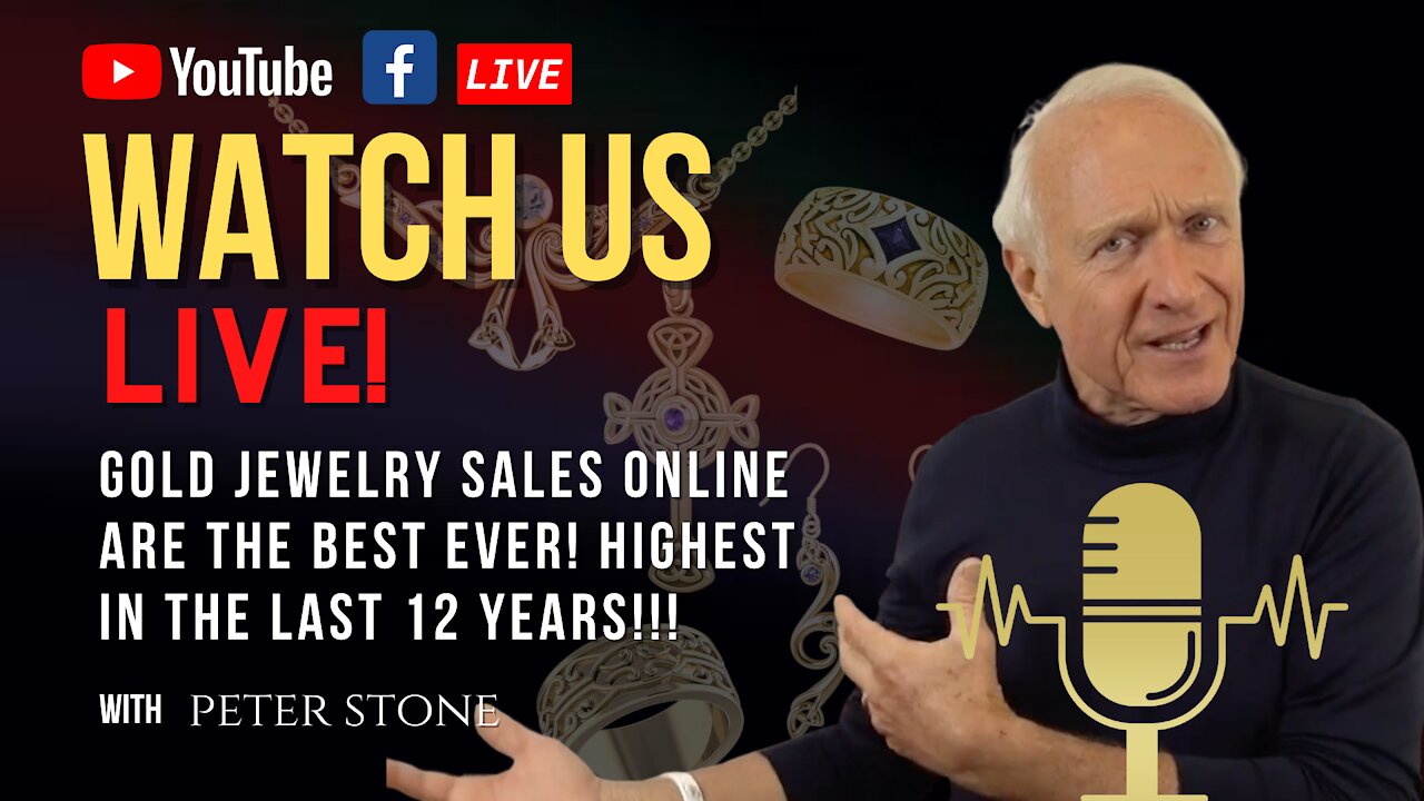 Gold Jewelry sales online are the BEST Ever! Highest in the last 12 Years!!!