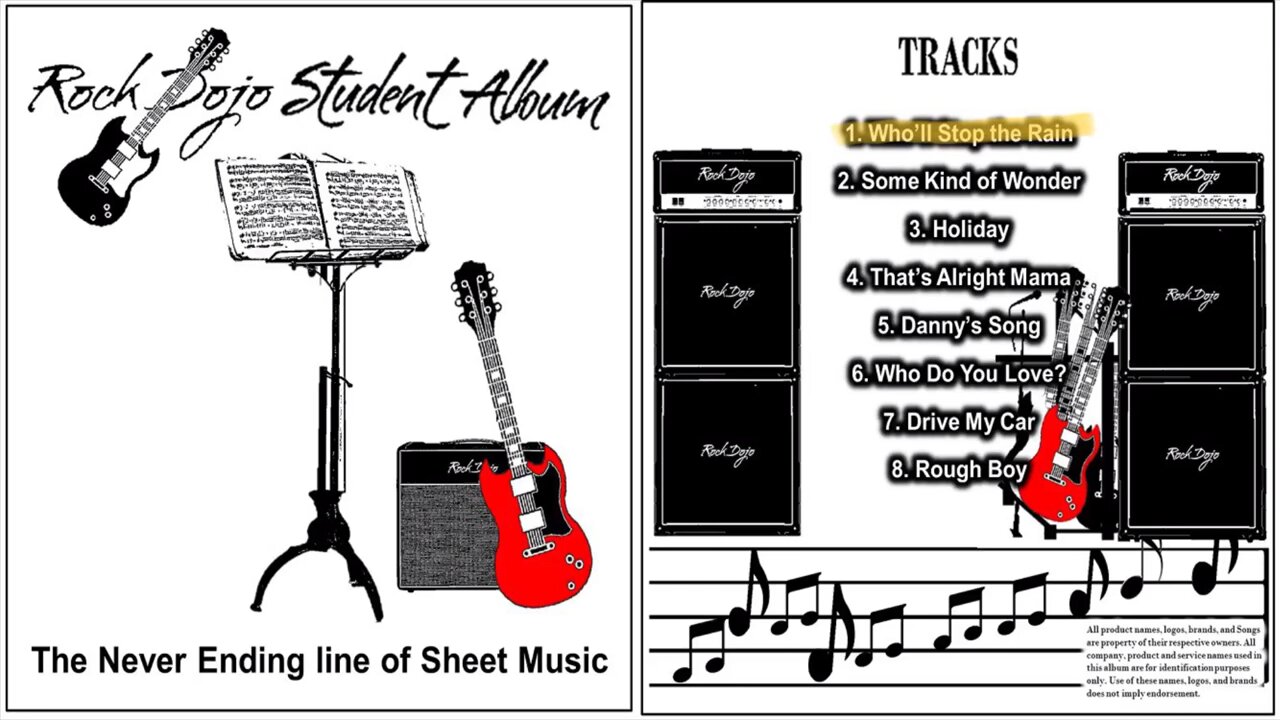 Rock Dojo Student Album #9 “N.E.L.S.”: Who’ll stop the rain (CCR cover) Track 1