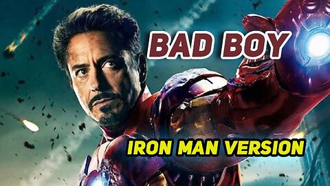 IRON MAN / BAD BOY VERSION/AVENGER MUSIC WORLD WAR