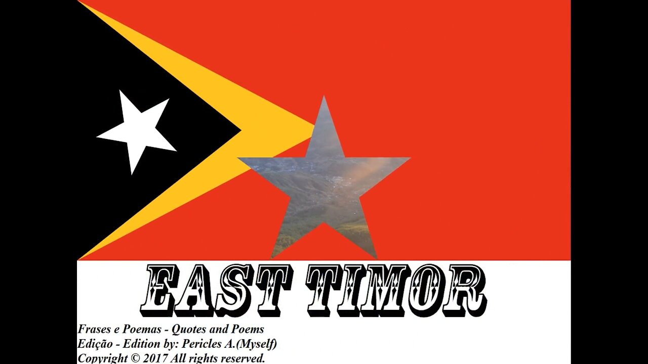 Flags and photos of the countries in the world: East Timor [Quotes and Poems]