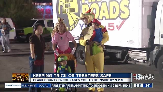 Clark County wants to keep kids safe on Halloween