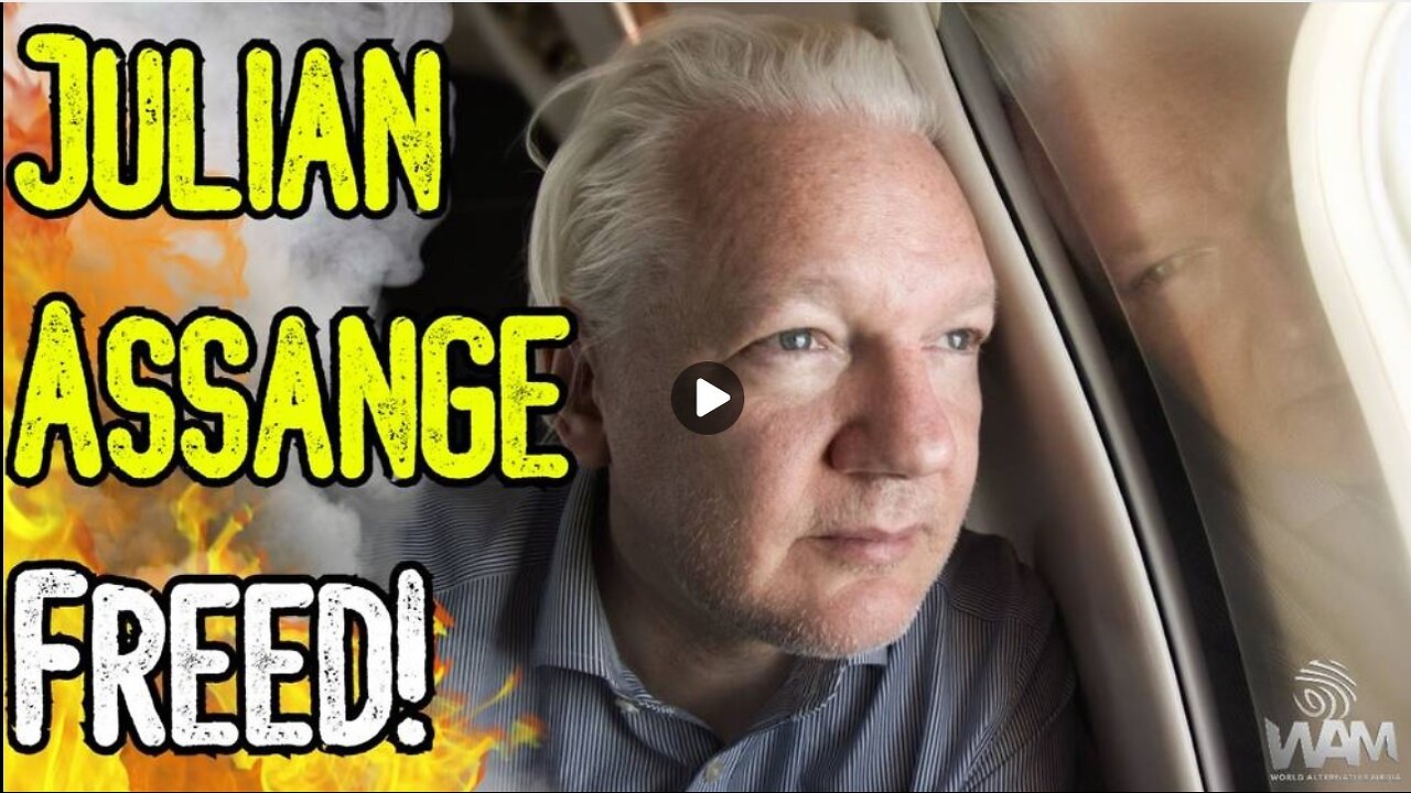 BREAKING JULIAN ASSANGE FREED! - What Happens Now - Will Wikileaks Return