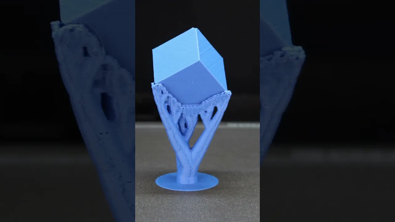 Prusa Slicer 2.6 Organic supports showcase 2 3d printing timelapse #3dprinting #3dprintingtimelapse