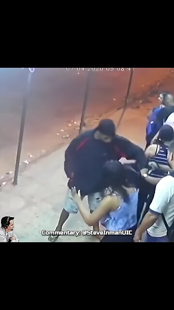 Robber gets taken out with a heart attack