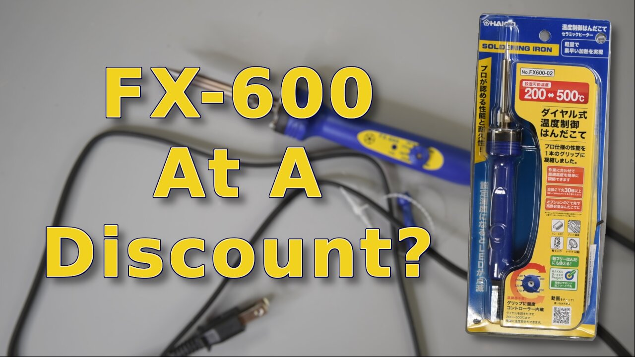 Hakko FX-600 Japan Edition Tested