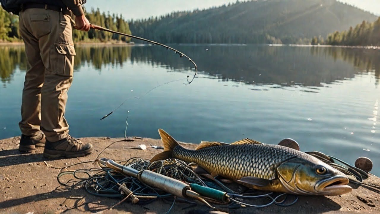 Freshwater Monster just Broke my Equipment! POV - RAW Footage