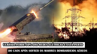 Ucrânia Perde 50% Das Redes Elétricas E Está Perto Do Caos Após Sofrer Os Maiores Bombardeios Aéreos