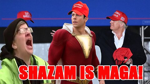 Shazam star Zachary Levi SHOCKS Hollywood by ENDORSING Trump! TRASHES Kamala Harris!