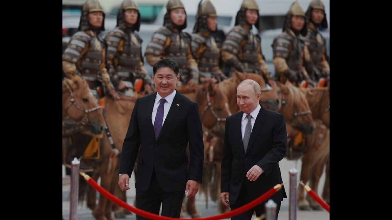 Vladimir Putin visits #Mongolia