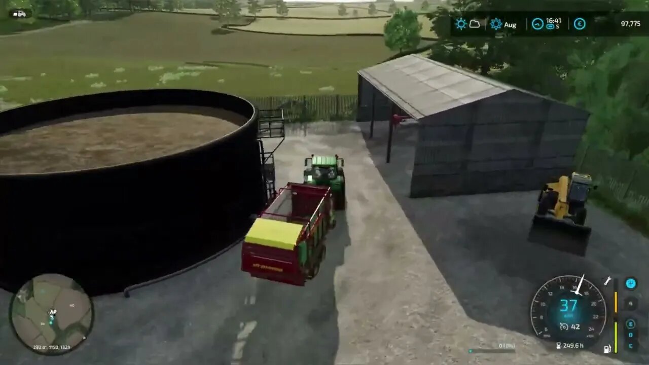 Attingham Bailing Part 3- FARMING SIMULATOR 22 - Timelapse