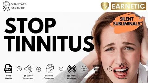 EARNETIC - STOP Tinnitus – STOP Ohrensausen