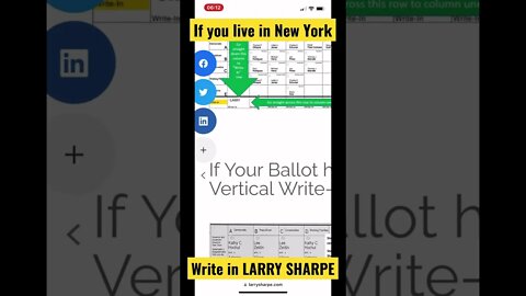 LARRY SHARPE for Governor