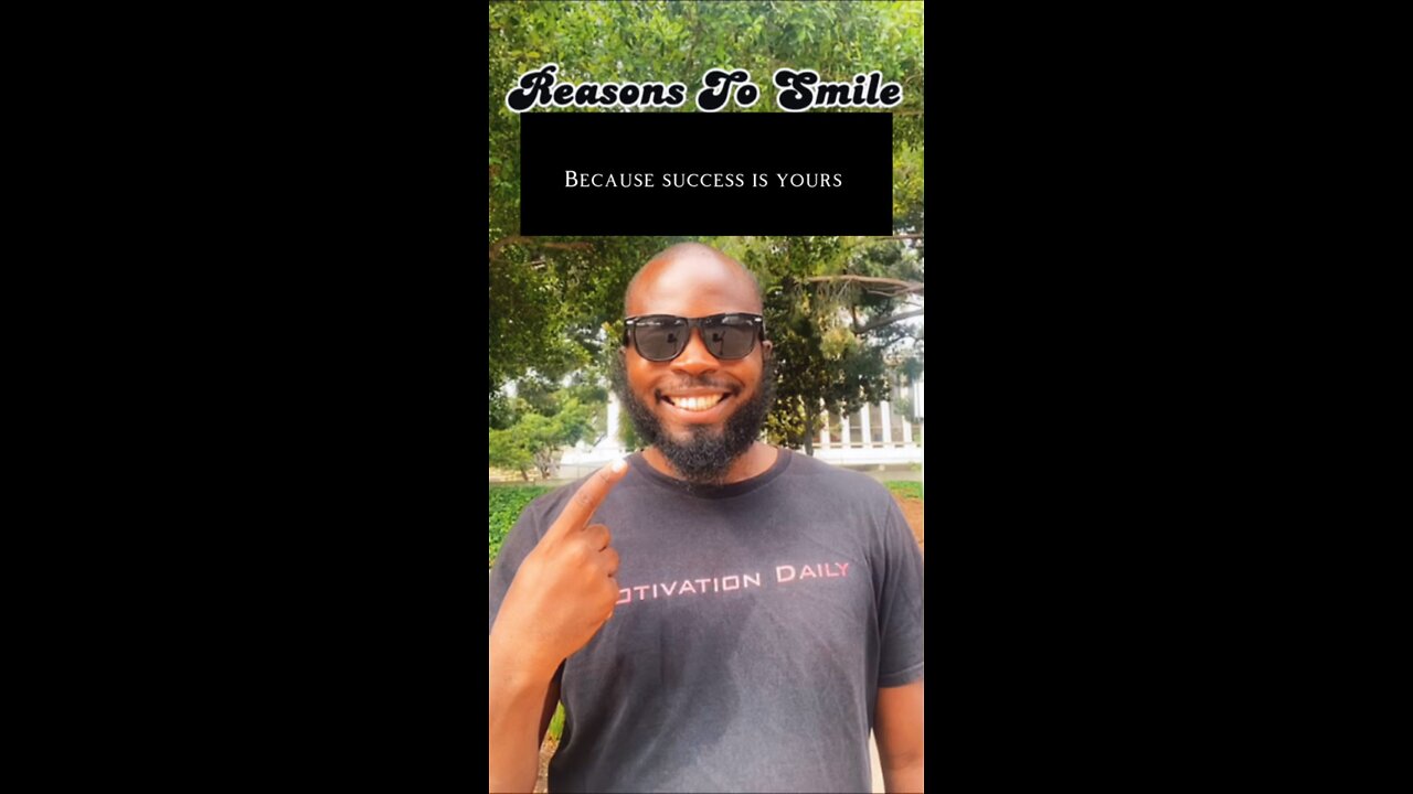 Success Is Yours #dayodman #smile #success #eeyayyahh #motivation