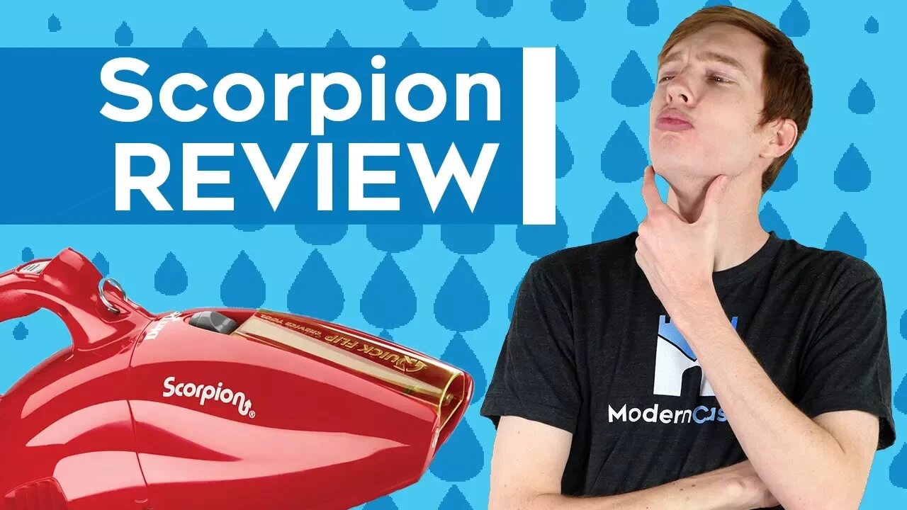 Dirt Devil Scorpion Quick Flip Review - Corded Handheld Vacuum