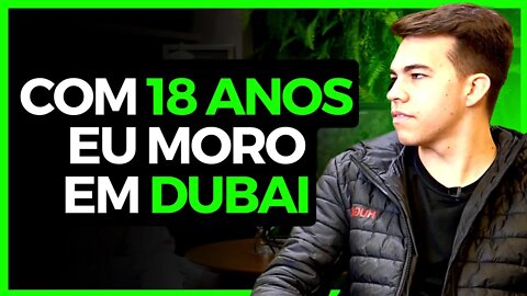 ELE MORA EM DUBAI COM 18 ANOS! (Enrico Beltrão)