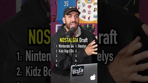 The NOSTALGIA Draft!! What Are The Most Nostalgic Things? #shorts #nostalgia #drafts #memories