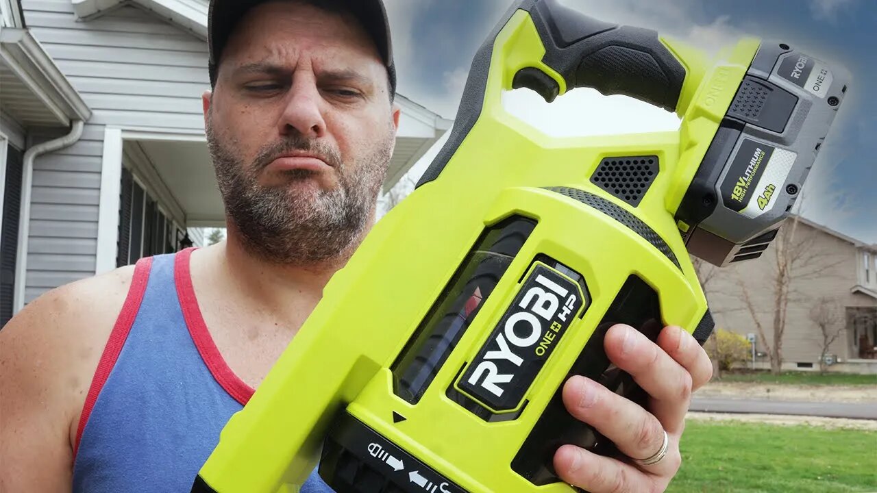 This New Ryobi Tool sucks more than YouTube's Algorithm