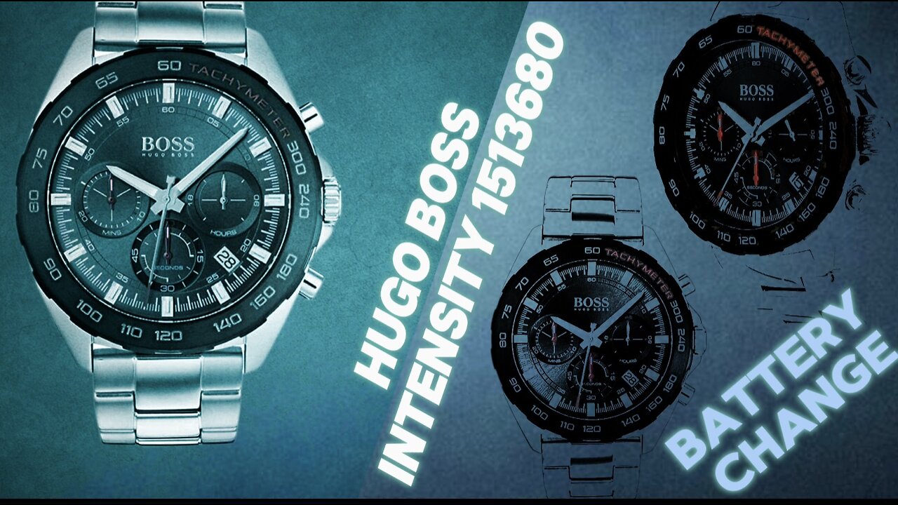 How to change the battery of a HUGO BOSS Intensity