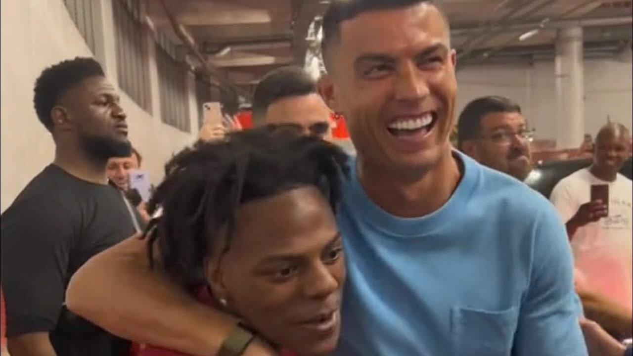 ISHOWSPEED FINALLY MEETS RONALDO!