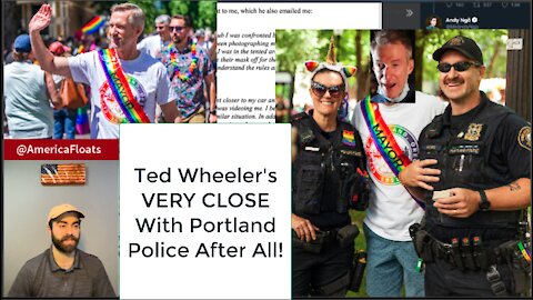 Portland Mayor Ted Wheeler ATTACKED With Words & Proximity! Defends Himself With Pepper Spray!