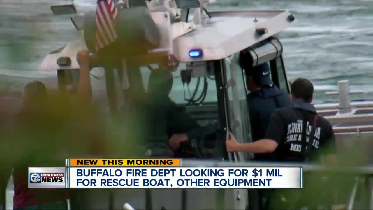 Buffalo Fire Department looking to buy fire boat