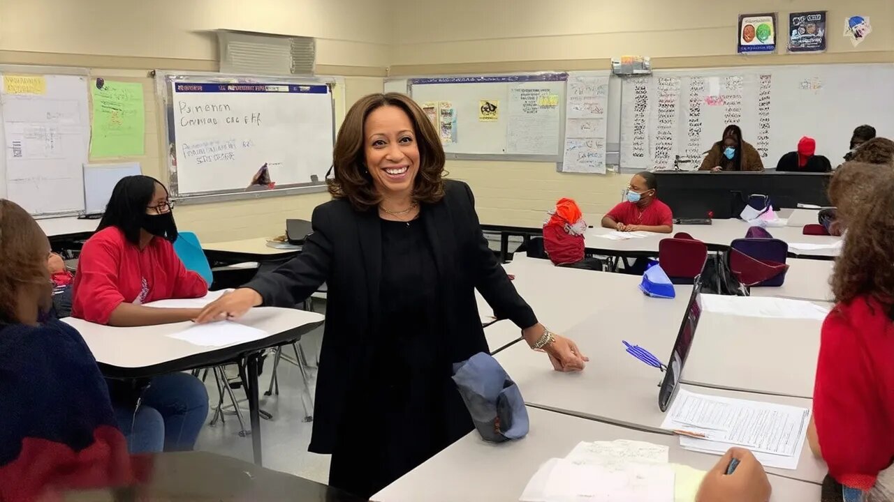 School forced student to register & vote for Kamala Harris.