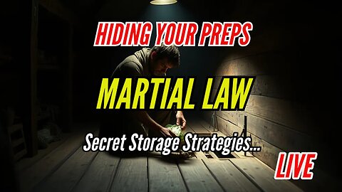 Survival Under Siege: How to Protect Your Supplies During Martial Law