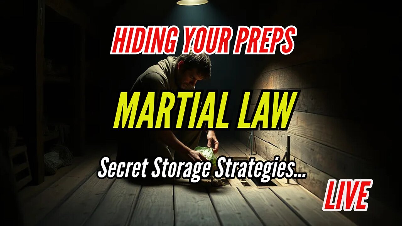 Survival Under Siege: How to Protect Your Supplies During Martial Law