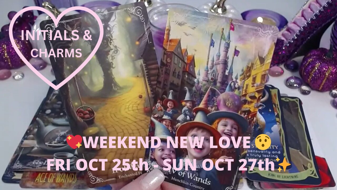 💘ALL PATHS LEAD THEM STRAIGHT TO YOU!😲🙌 WEEKEND NEW LOVE TAROT🔮📞💌💖OCT 25th- OCT 27th 2024 LOVE